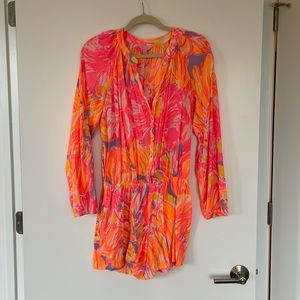 Lilly Pulitzer neon romper